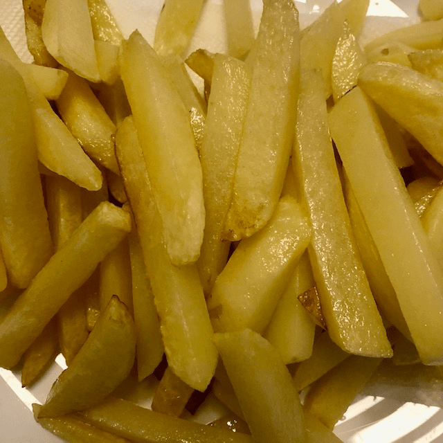 Olive Oil Fried Potatoes First Fry