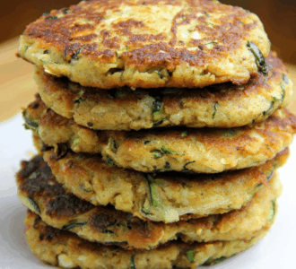 kolokithokeftedes zucchini fritters