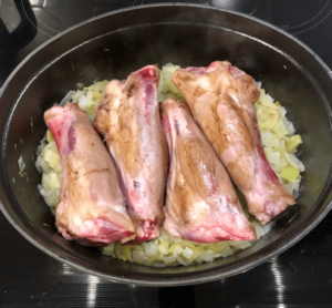 lamb fricassee shanks