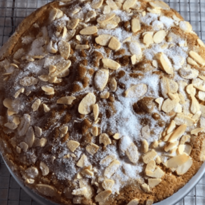 Vasilopita plain without icing sugar