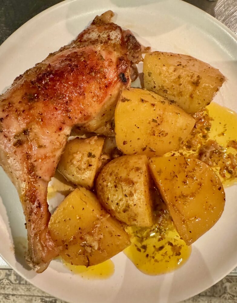 Greek Chicken and Potatoes