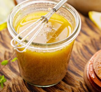 Olive oil and lemon dressing