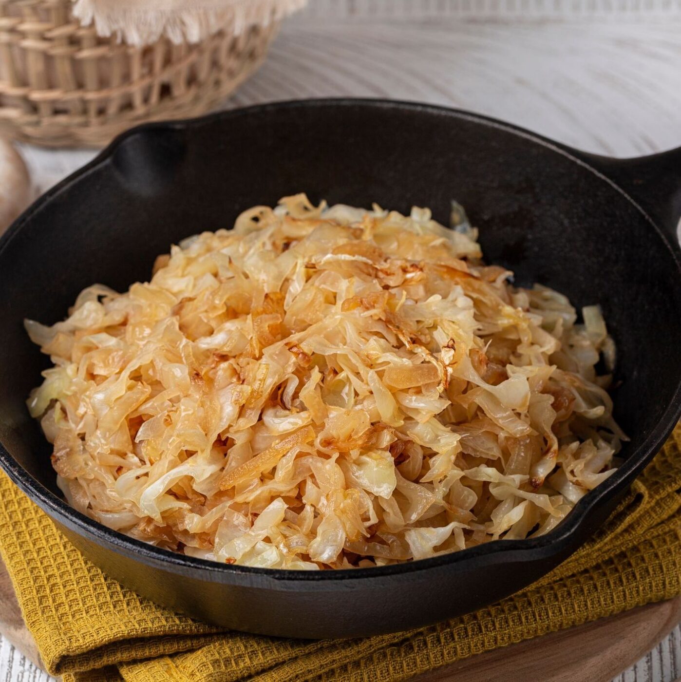 Lemony Cooked Cabbage