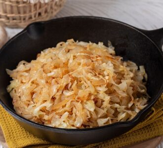 Lemony Cooked Cabbage