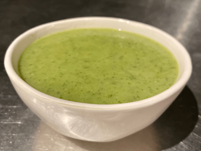 Zucchini and Parsley Soup