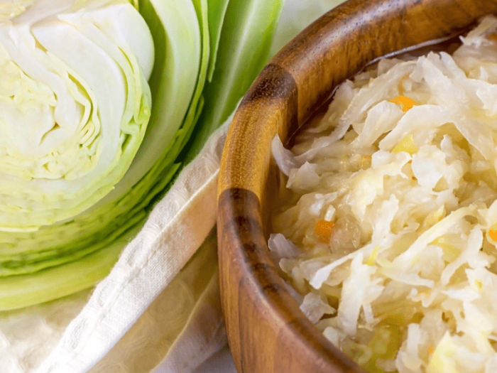 lemony cooked cabbage