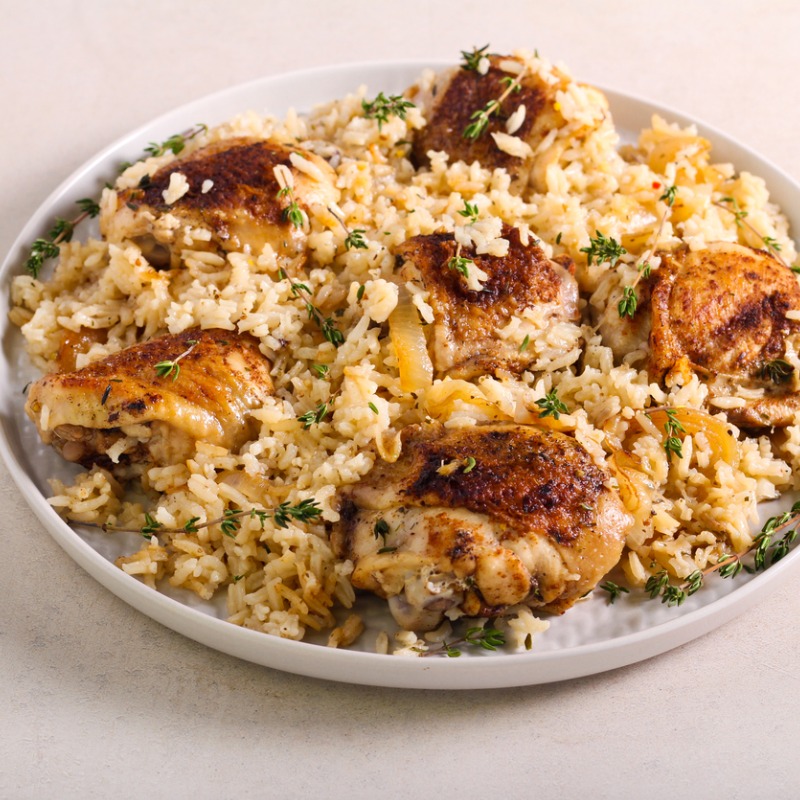 Chicken and Rice (Kotopoulo me Rizi)