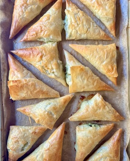 Spinach Triangles