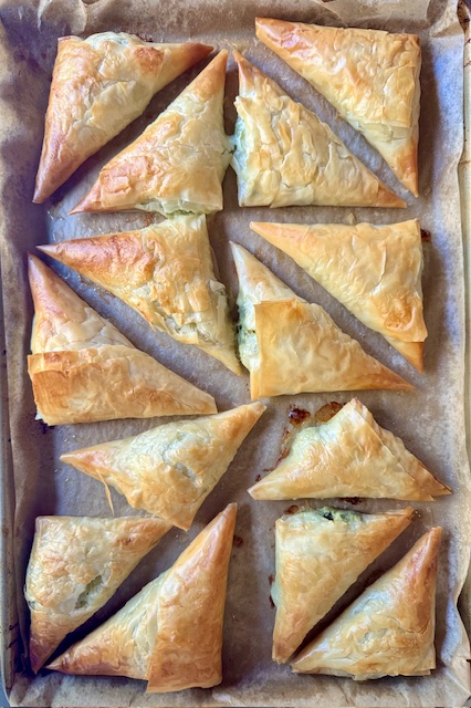 Spinach Triangles