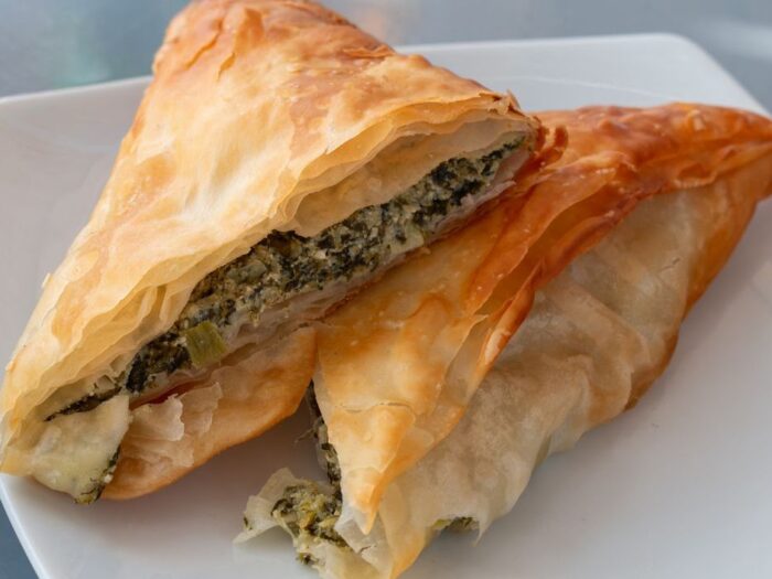 Spinach Triangles