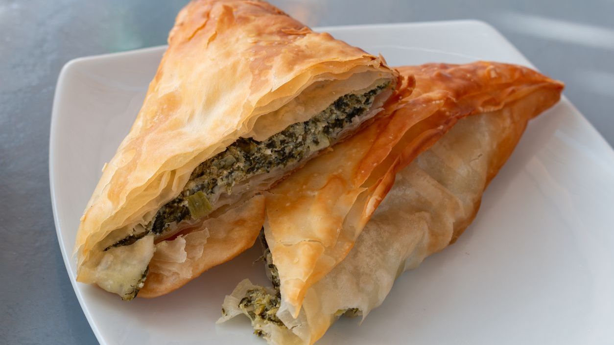 Spinach Triangles